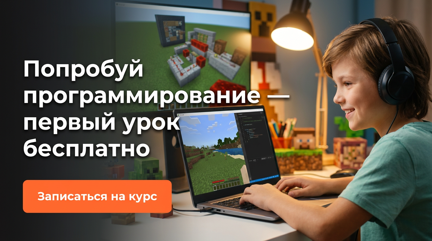 Попробуй программирование — первый урок бесплатно